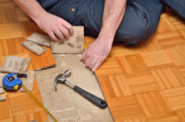 Handyman Floor Repair in Traverse City