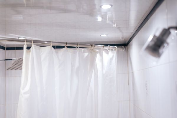 Shower Rod Installation in Traverse City