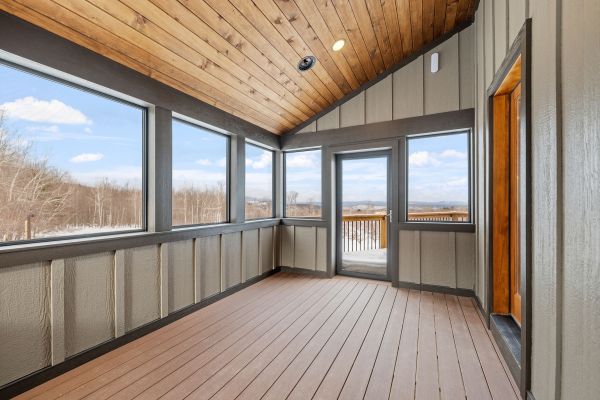 Porch Ceiling Repair in Traverse City