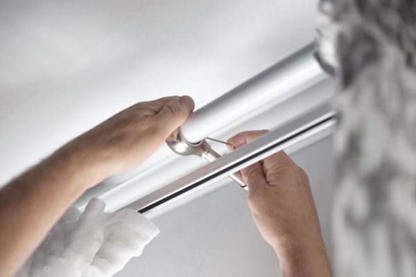 Curtain Rod Installation in Traverse City
