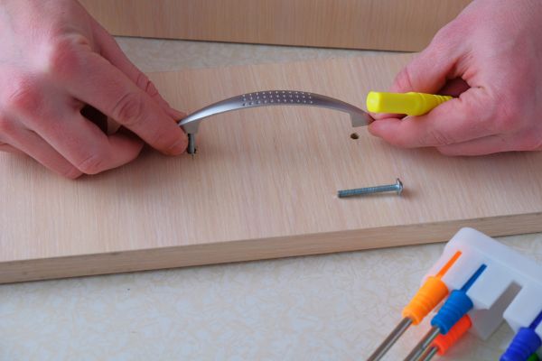 Drawer Handle Installation in Traverse City