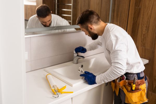 Sink Recaulking in Traverse City