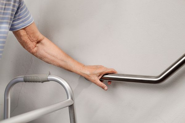 Senior Handrail Installation in Traverse City