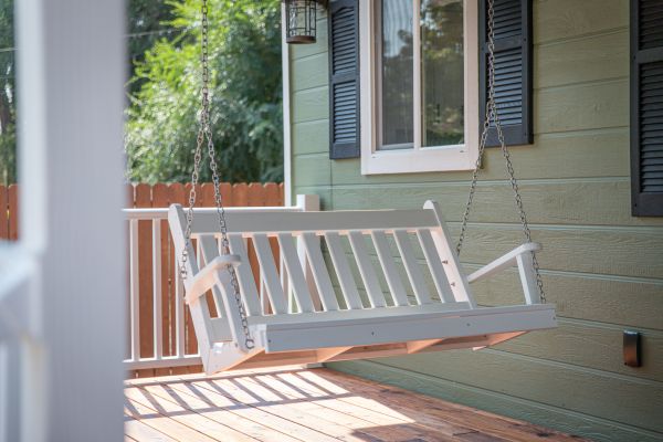 Porch Swing Installation in Traverse City